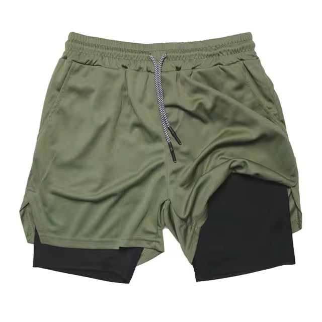 Dean |  2 in 1 sports shorts