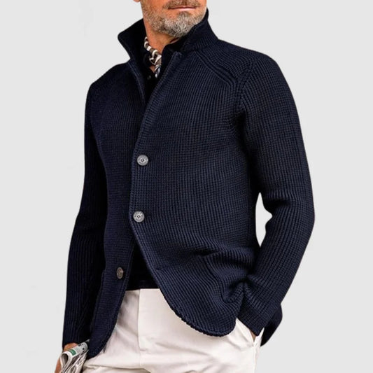 Callum™ | Sophisticated Cardigan With Button Closure