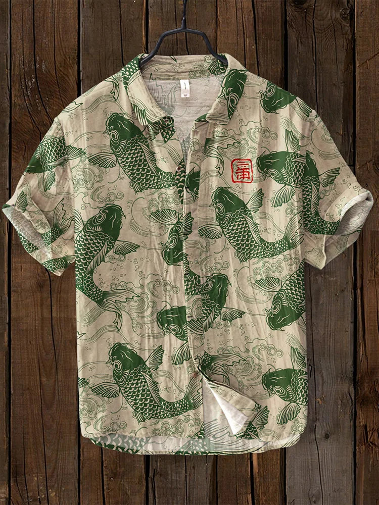 Jackson | Linen Art Shirt