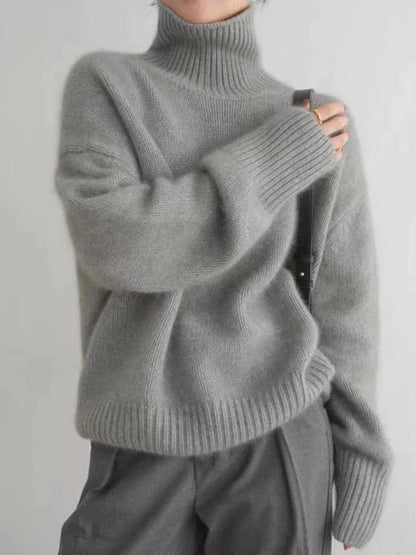 Milena™ - Comfortable knitted and soft turtleneck sweater