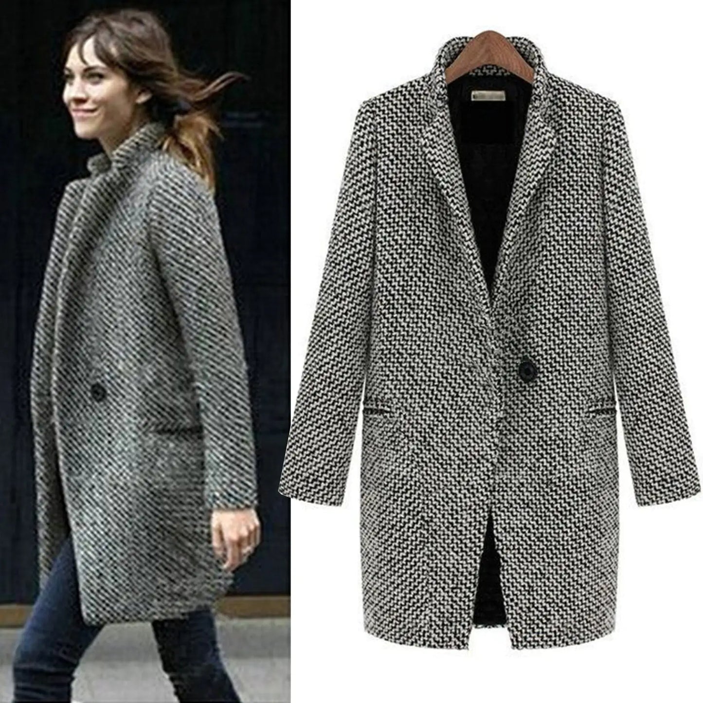 Chloe™ | Long Wool Coat