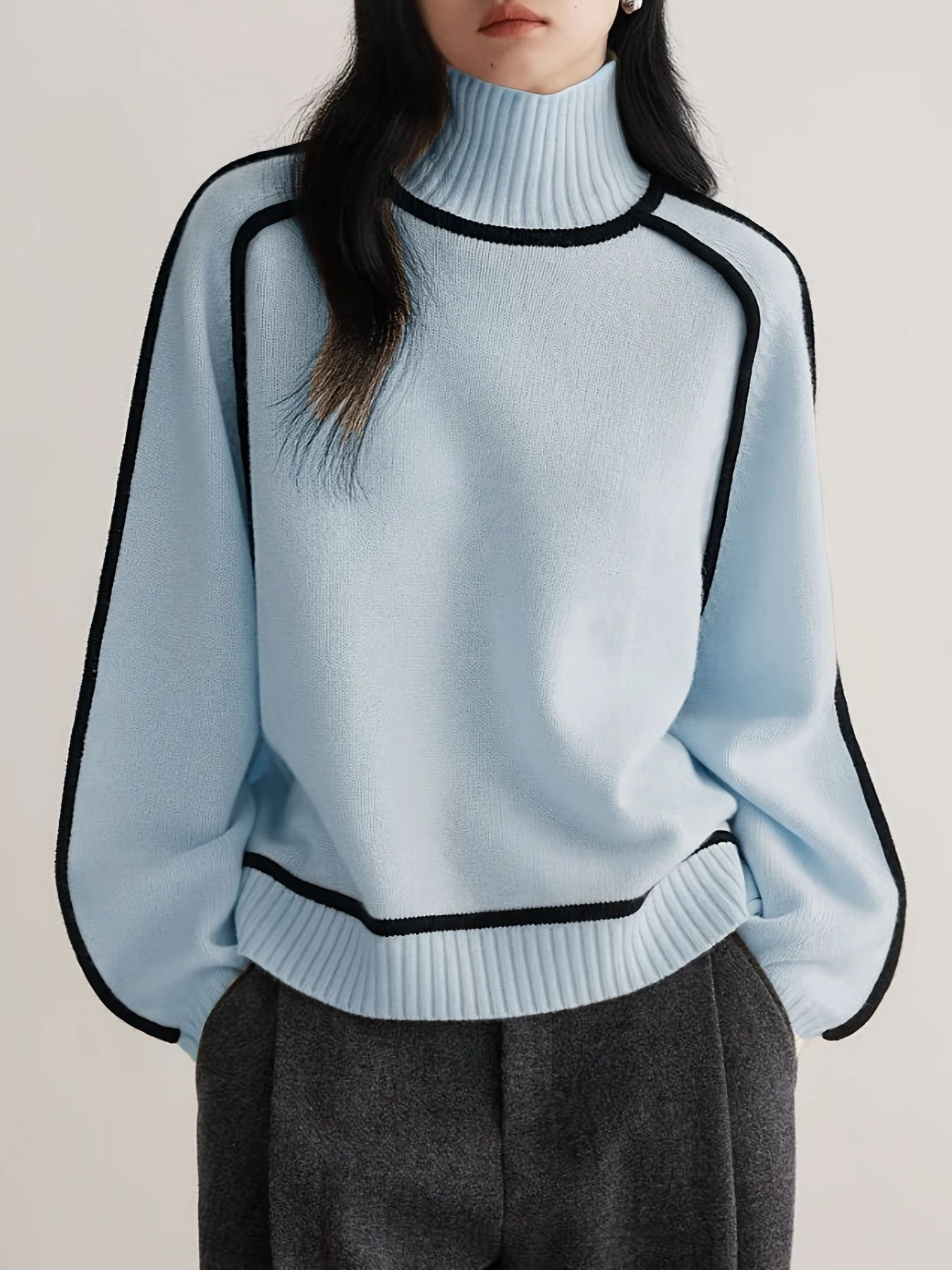 Emilie | Soft turtleneck sweater