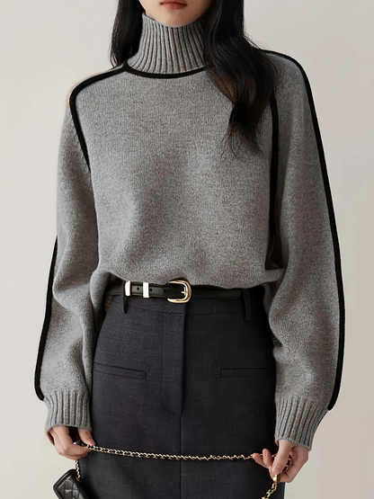 Emilie | Soft turtleneck sweater