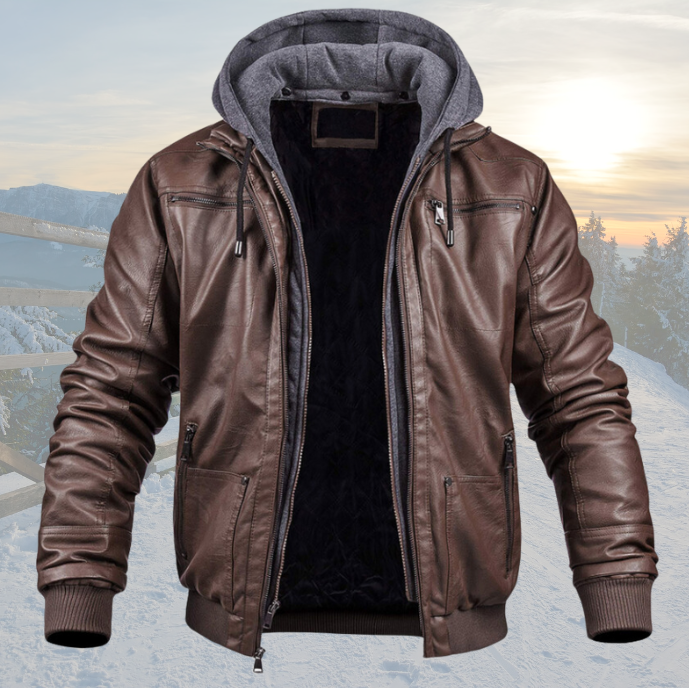 David® | Leather Winter Jacket