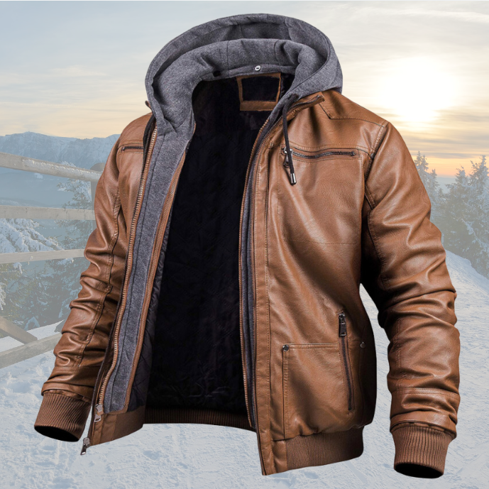 David® | Leather Winter Jacket