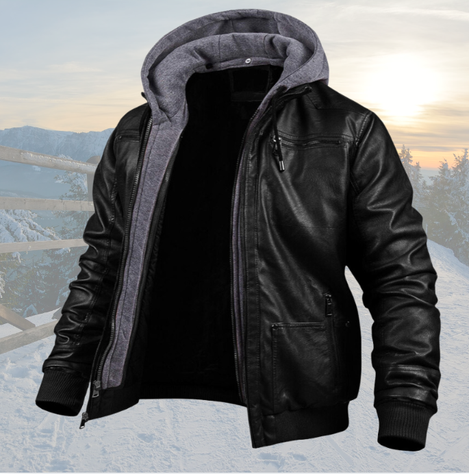 David® | Leather Winter Jacket