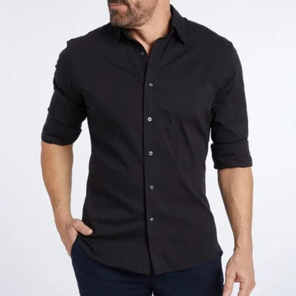 Ryan | Wrinkle-Free Zip-Up Shirt