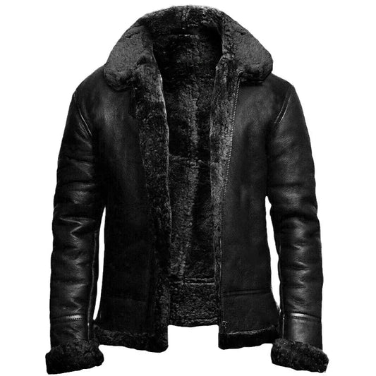 Jonathan™ | Leather Winter Coat