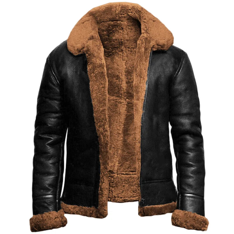 Jonathan™ | Leather Winter Coat