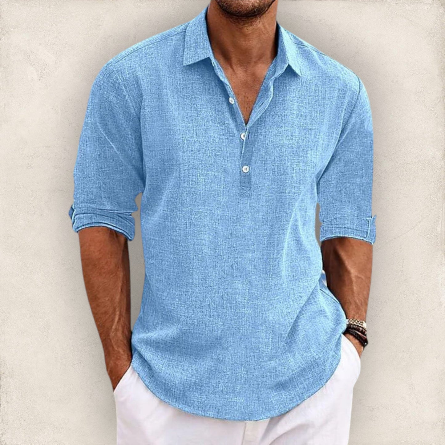 Roan | Casual Linen Shirt