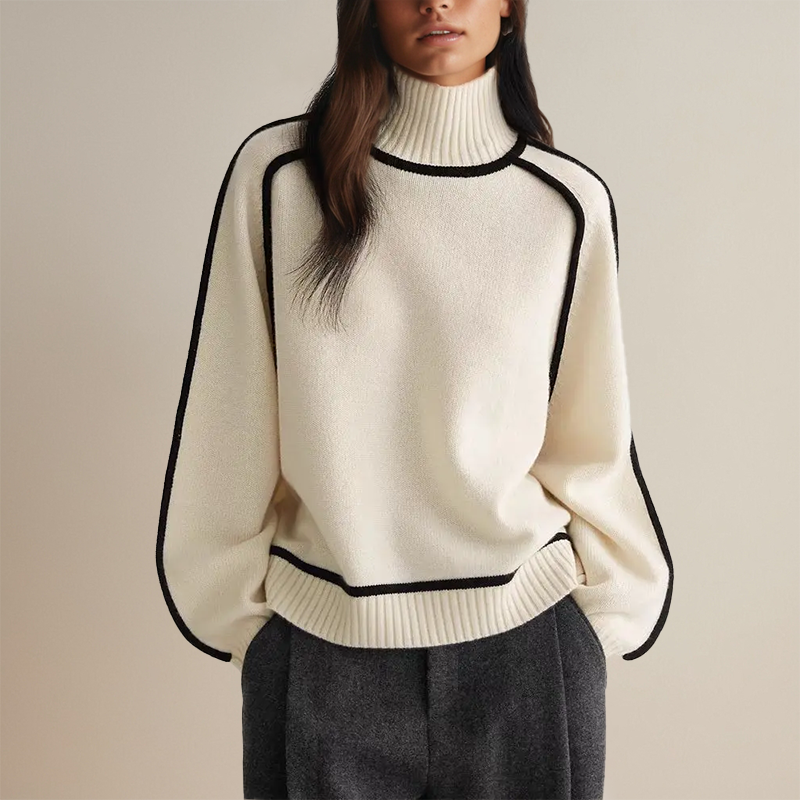 Emilie | Soft turtleneck sweater