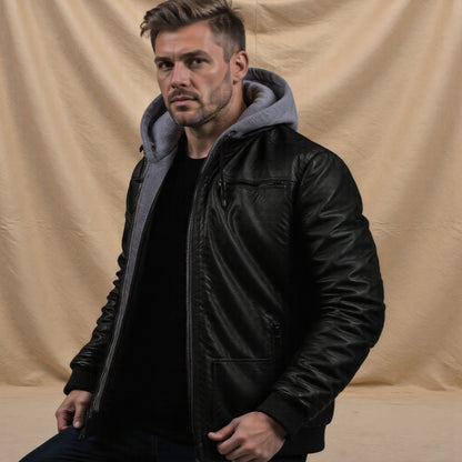 David® | Leather Winter Jacket