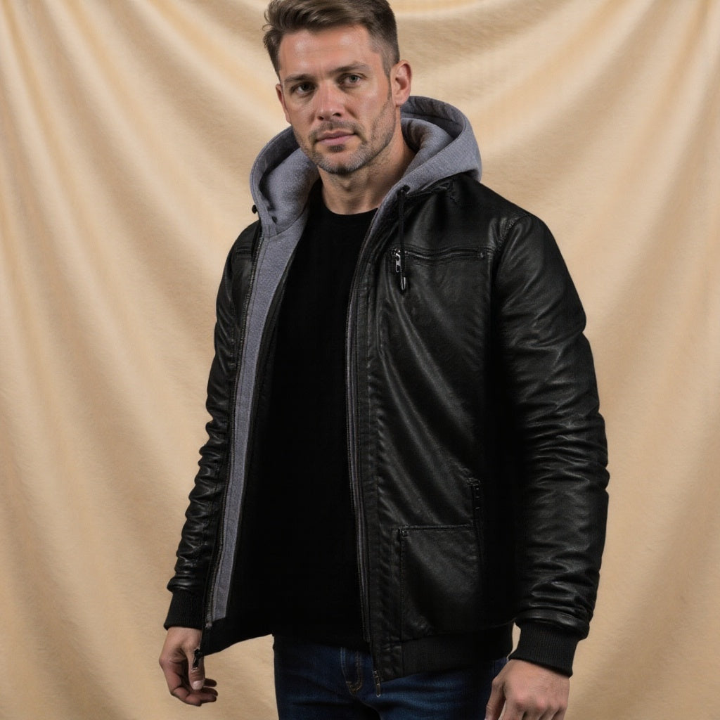 David® | Leather Winter Jacket