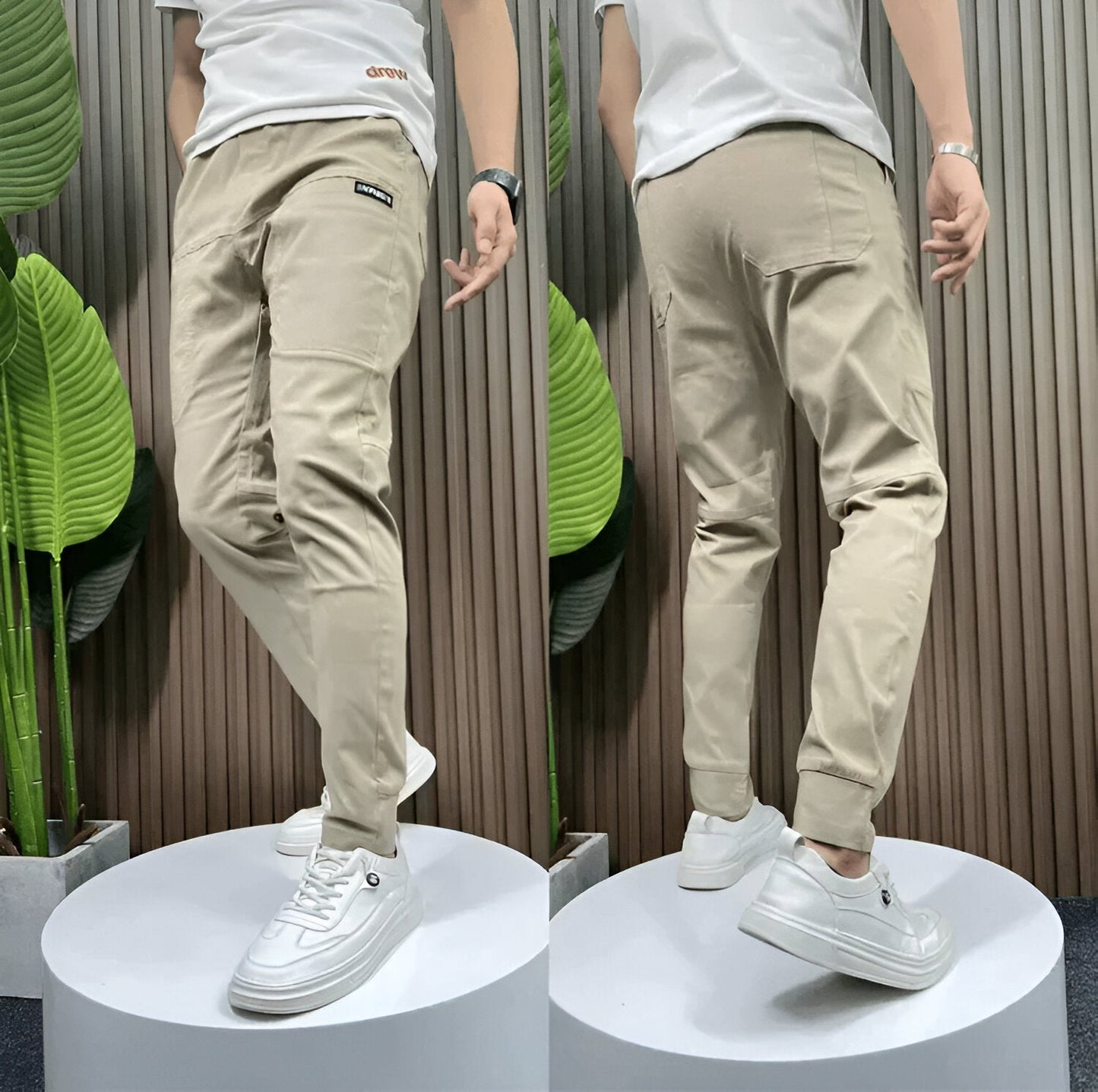 Kyle | Stretch cargo trousers