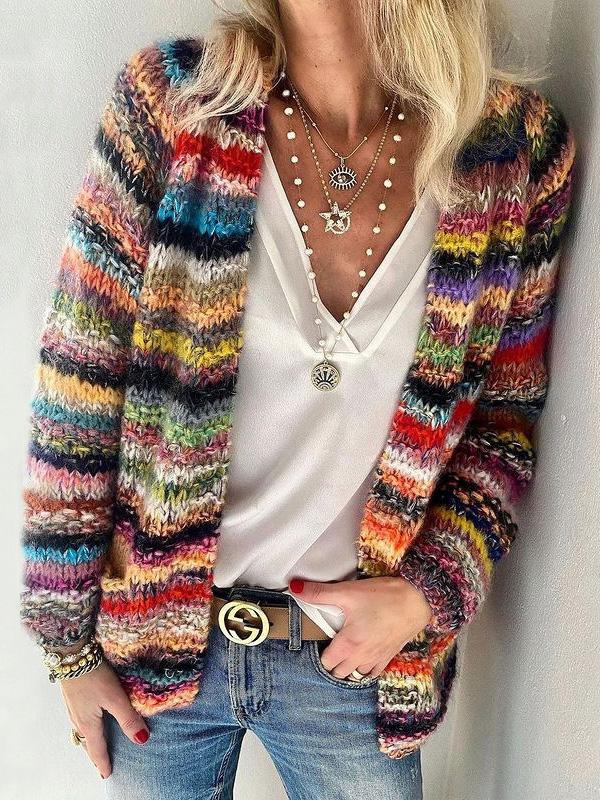 Reah | Colorful cardigan